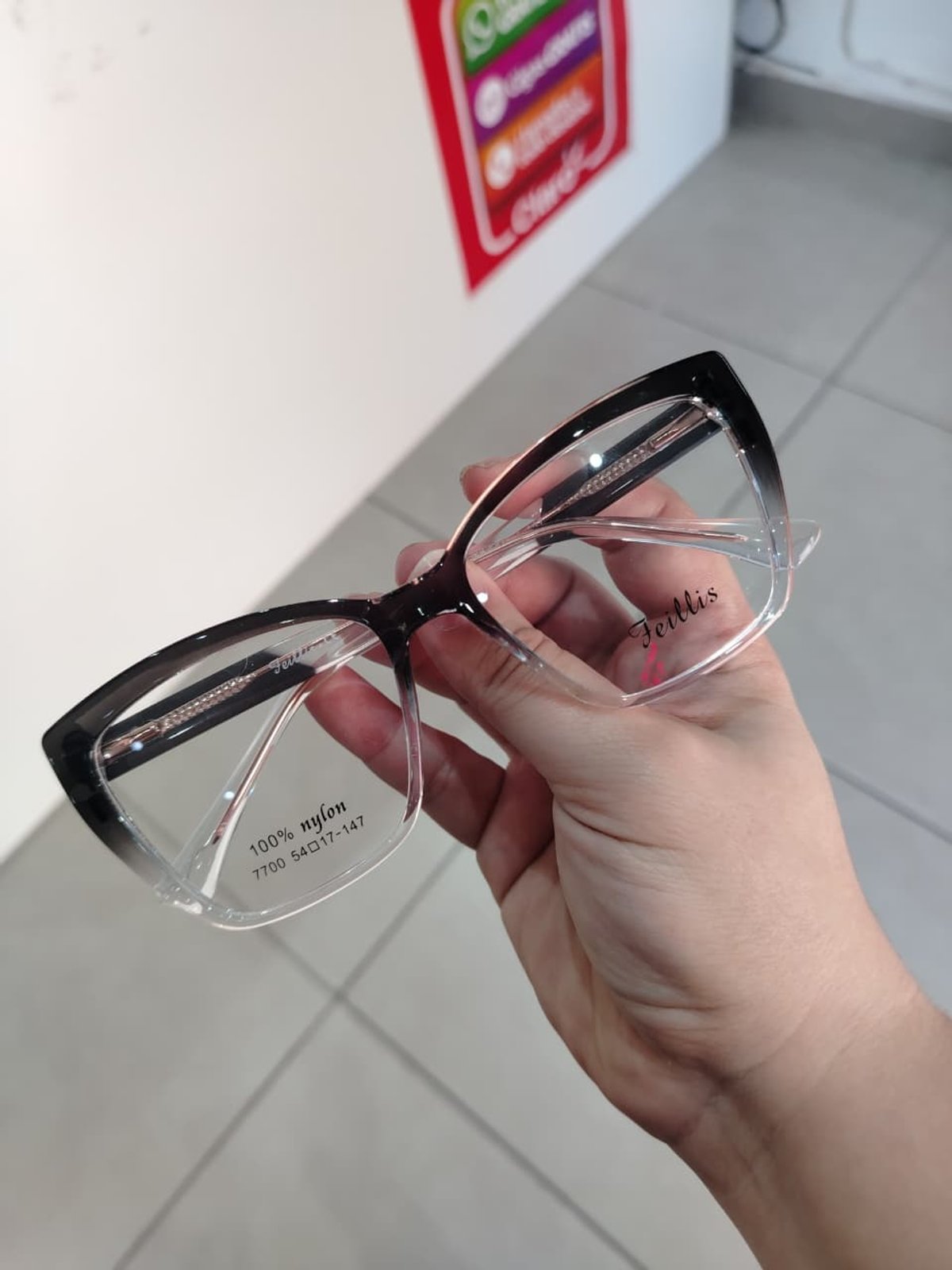 ARMAZON CLIP ON ACETATO 2 EN 1