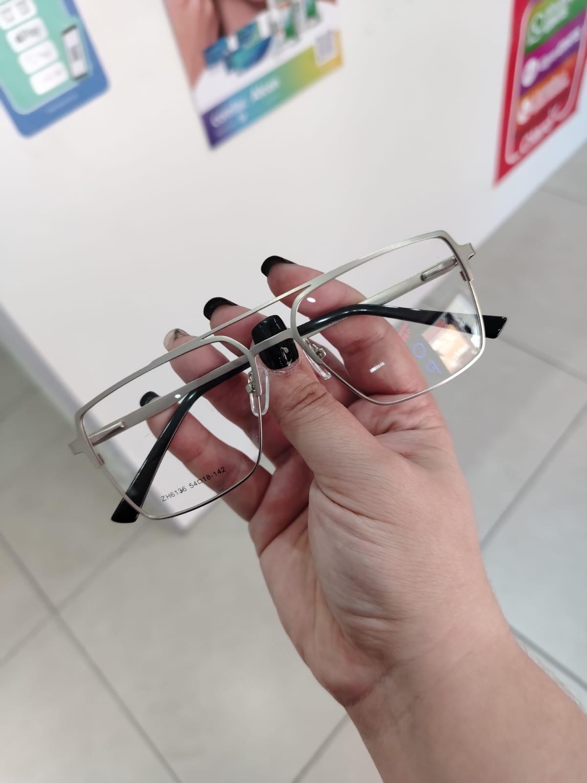 Armazón metal caballero 