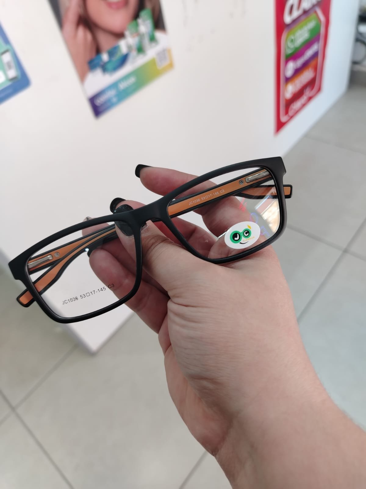 Armazón caballero acetato 