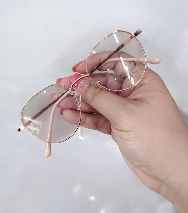 Armazón de metal rosadito dama 