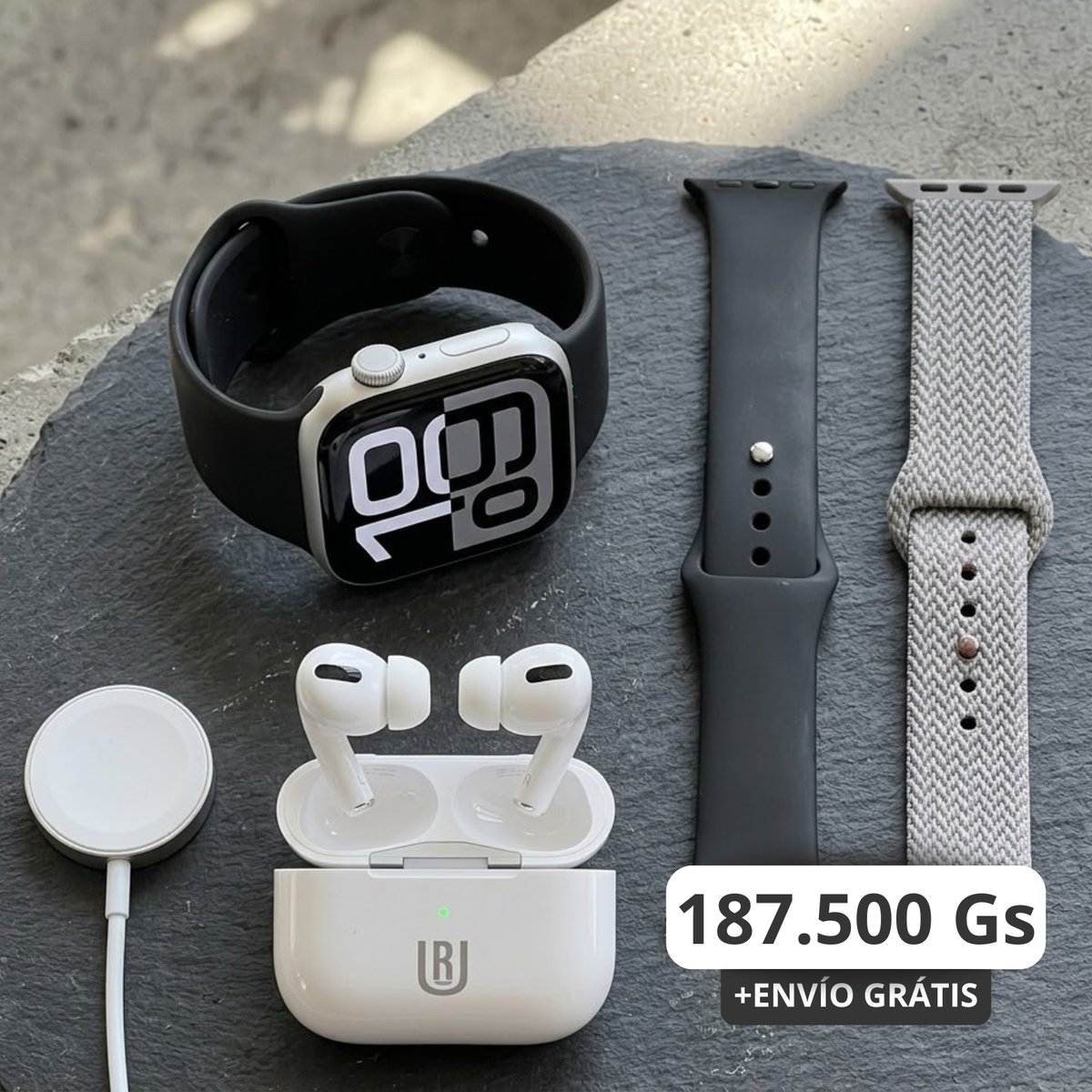 Combo Smartwatch y Auriculares 2X1