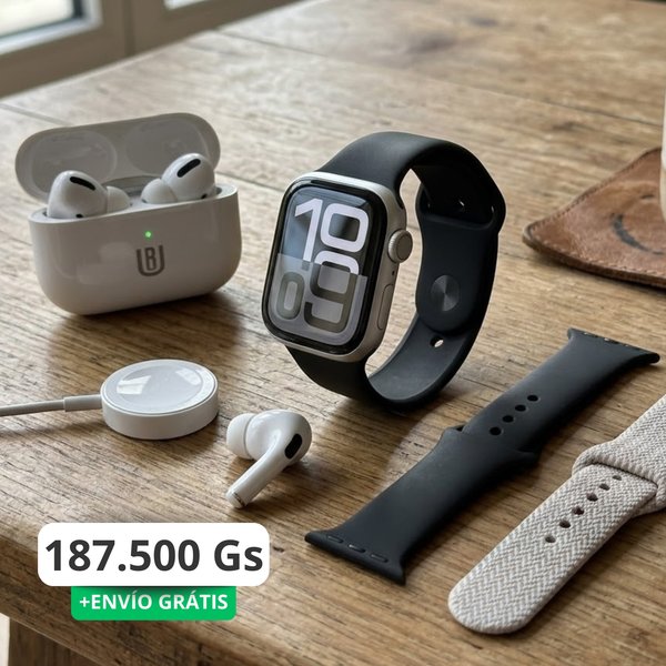 Combo Smartwatch y Auriculares 2X1