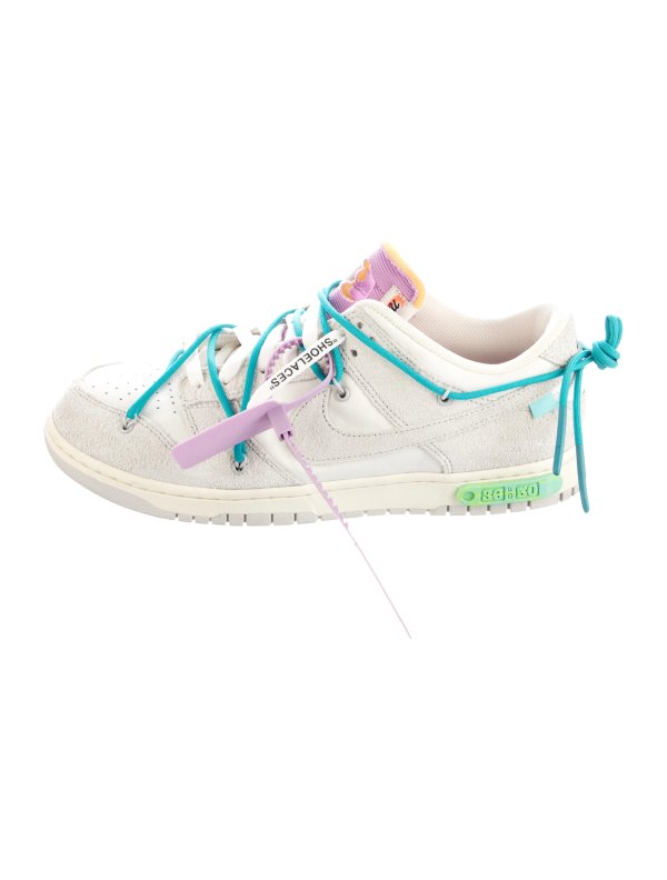 Zapatillas Urbanas Originales - Nike Dunk Low Off- White " Lot 36 De 50"