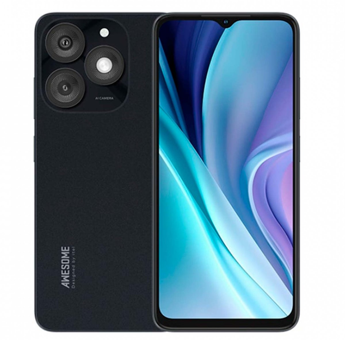 Smartphone Itel A50 A667LP 64GB 3GB RAM Dual SIM Pantalla 6.6" - Negro