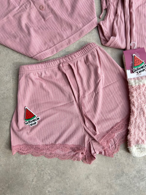 Set de pijama 3 piezas