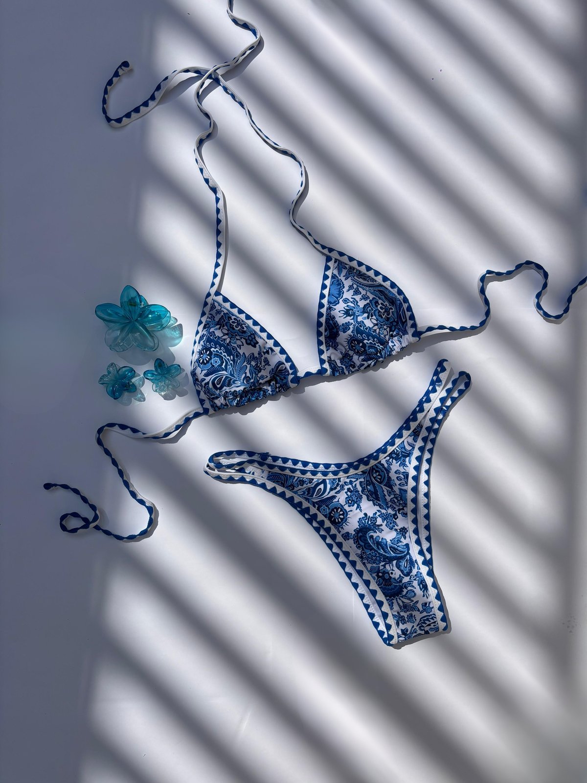 BIKINI RIVERA ESTAMPADO PLANTAS