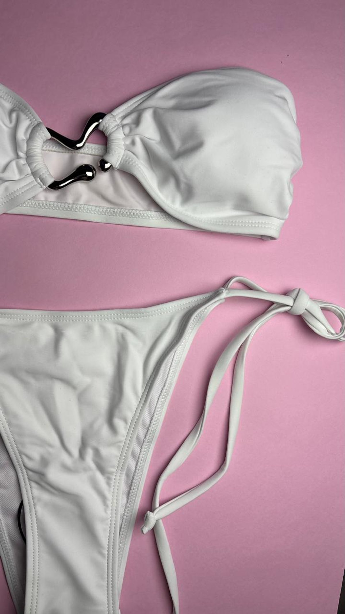 BIKINI STRAPLESS BLANCO