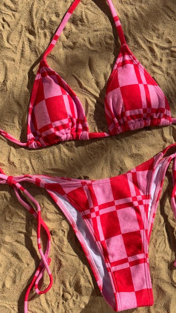 BIKINI A CUADROS