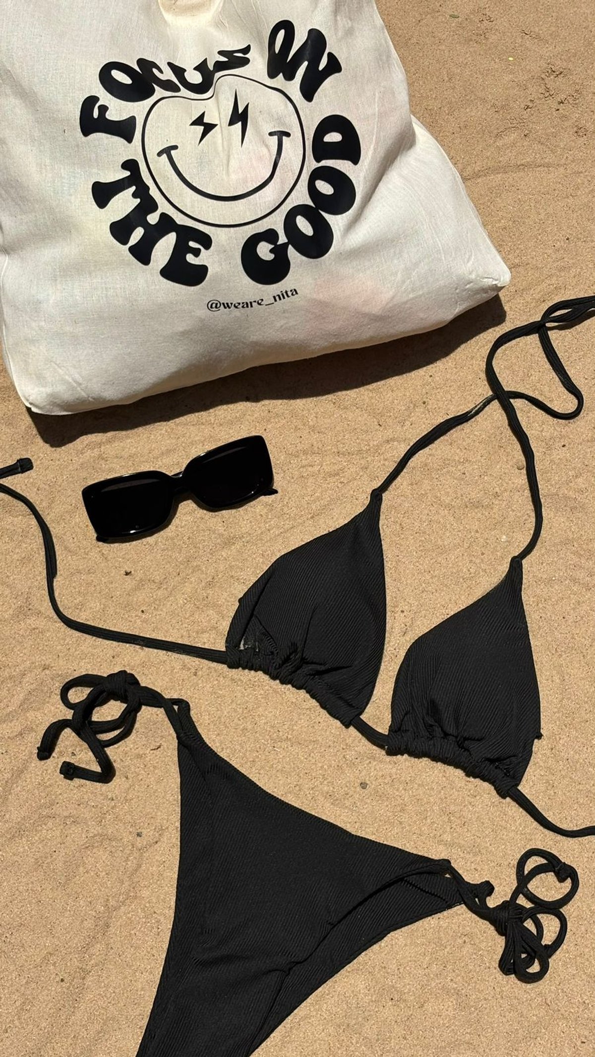 BIKINI LISO NEGRO