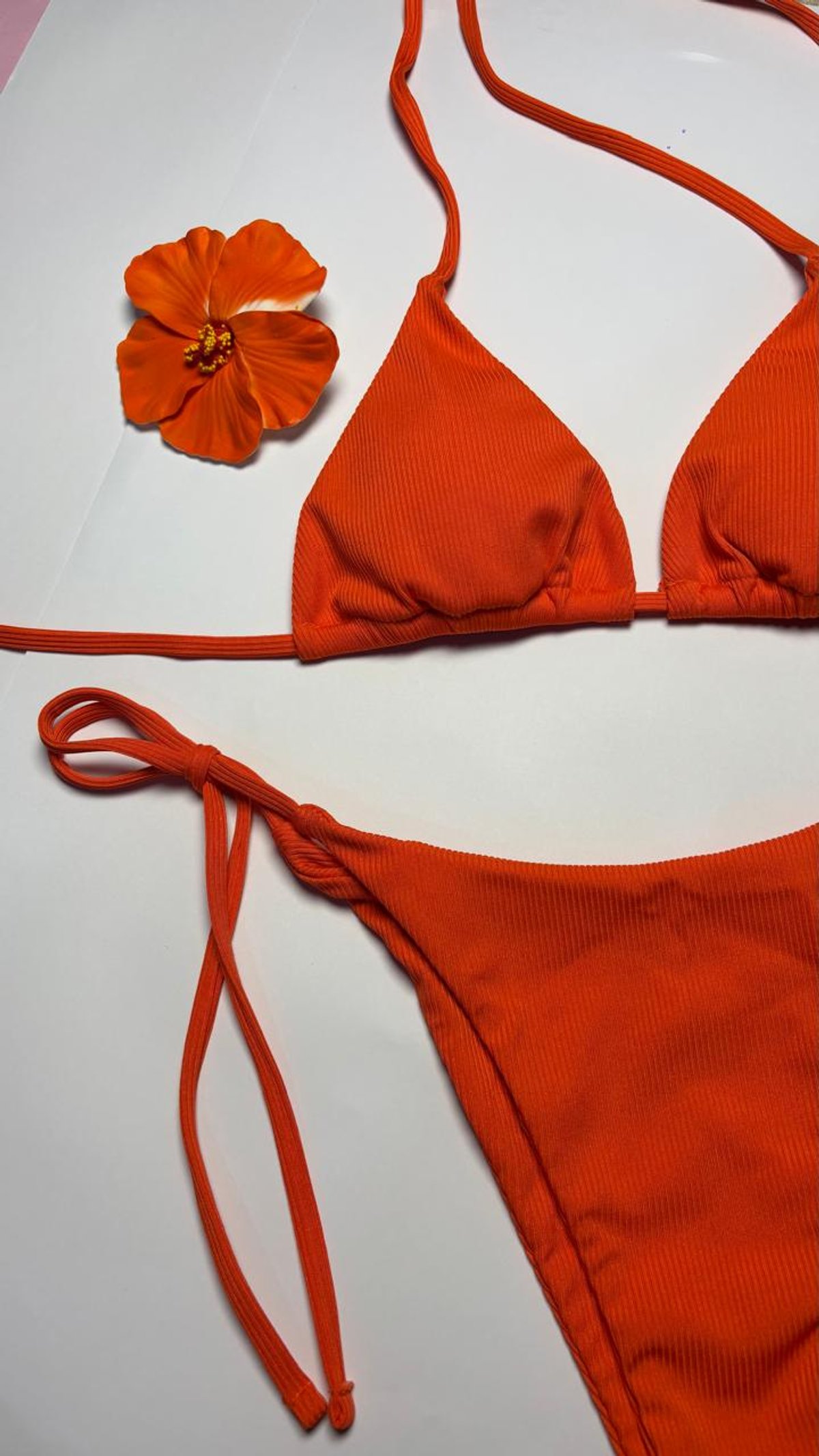 BIKINI LISO NARANJA
