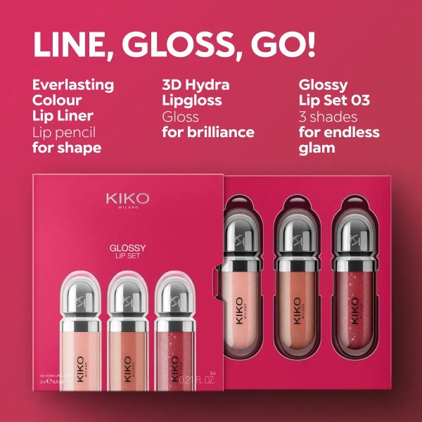Kiko Glossy Lip Set