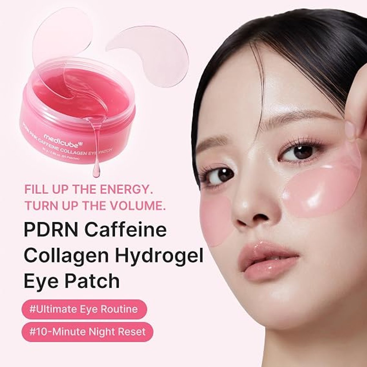 Medicube PDRN Caffeine Collagen Eye Patches  - 3