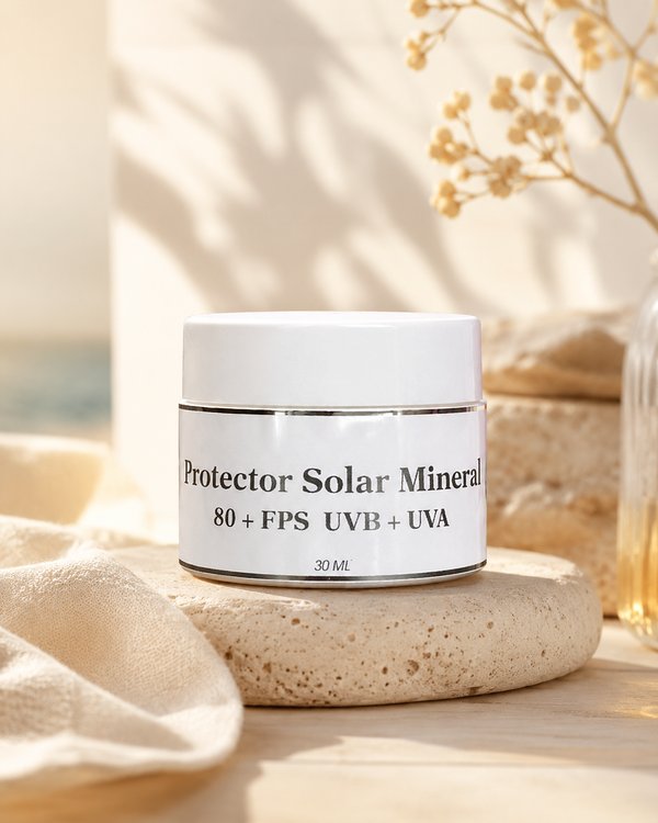 Protector Solar Mineral FPS 80+ UVB + UVA
