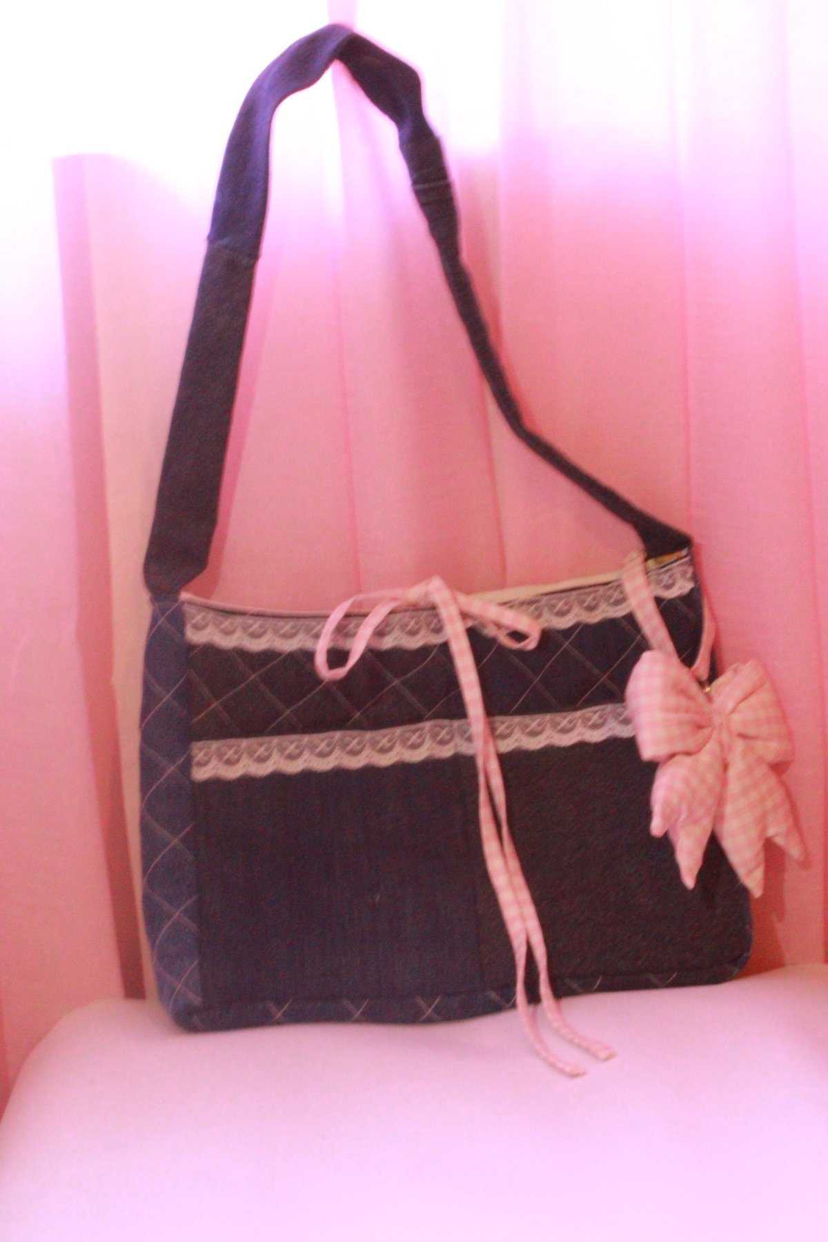 Tote Bow Bag (ᵔ⩊ᵔ)