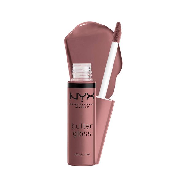 NYX Butter Gloss Salted Coconut – Brillo labial no pegajoso