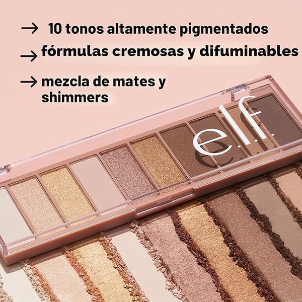 e.l.f. Perfect 10 – Paleta de Sombras de Ojos