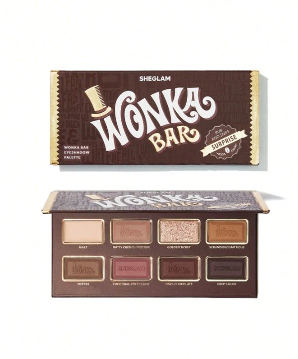 SHEGLAM Wonka Bar – Paleta de Sombras de Ojos