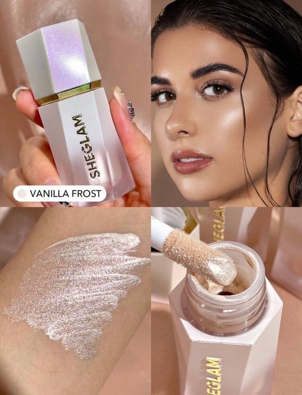 SHEGLAM Glow Bloom Liquid Highlighter – Vanilla Frost