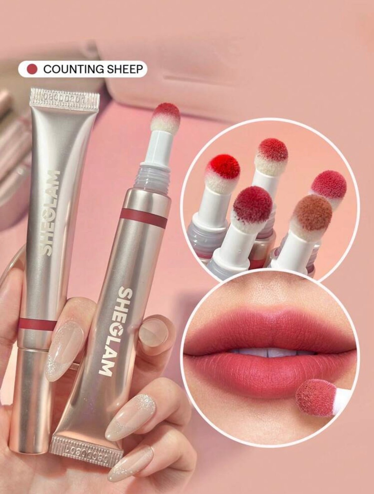 SHEGLAM Pout Pillow Cushion – Labial Líquido Mate | Counting Sheep - 2