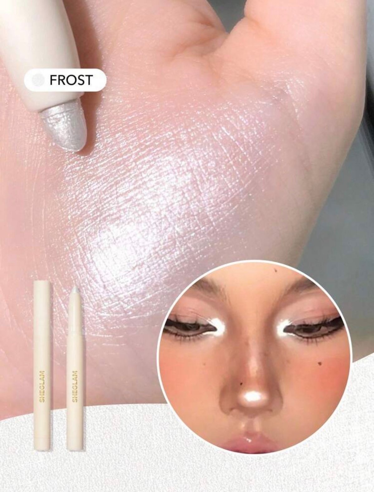SHEGLAM Big N’ Bright – Lápiz Iluminador Multiusos | Frost - 4