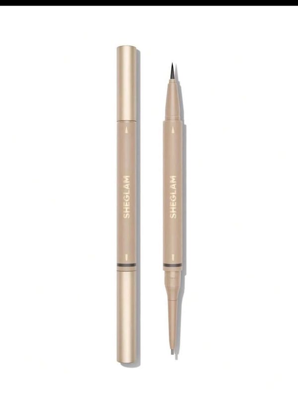 SHEGLAM Brows On Demand – Lápiz para Cejas 2 en 1 | Espresso