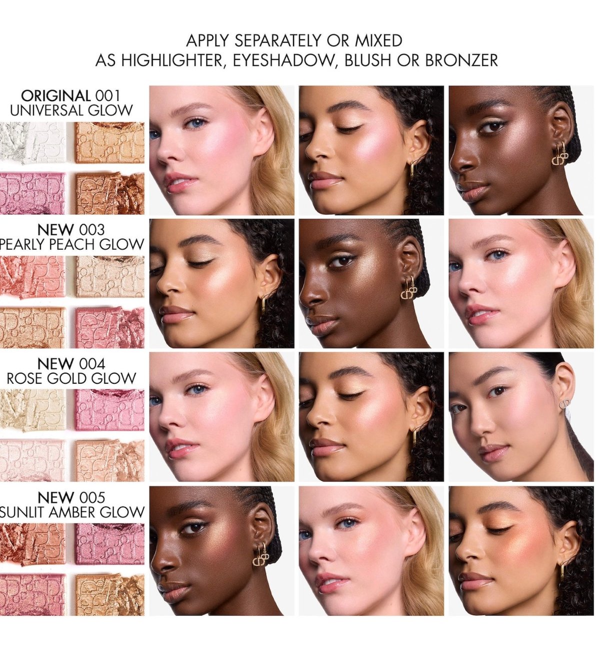DIOR BACKSTAGE GLOW MAXIMIZER FACE PALETTE - 3