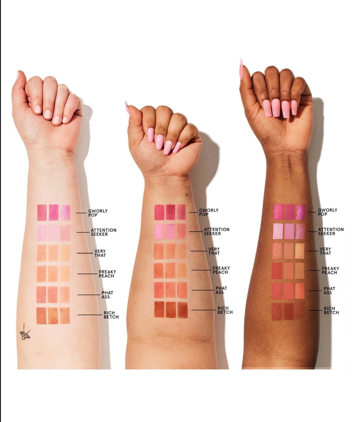 ONE SIZE CHEEK CLAPPER 3D BLUSH TRIO - 3