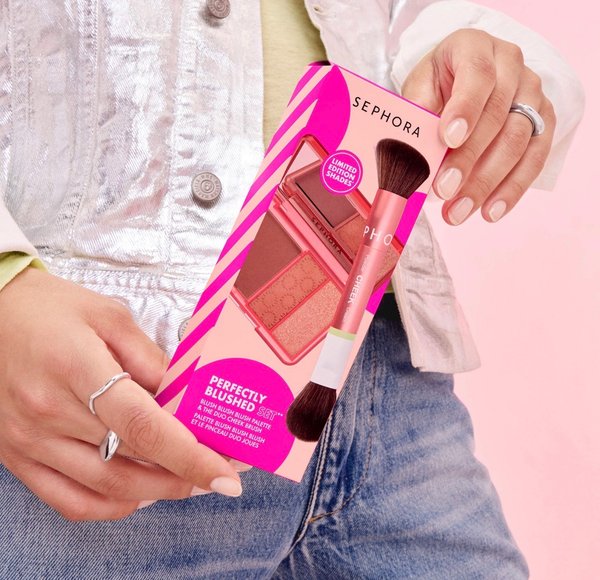 SEPHORA COLLECTION BLUSH TRIO + BRUSH