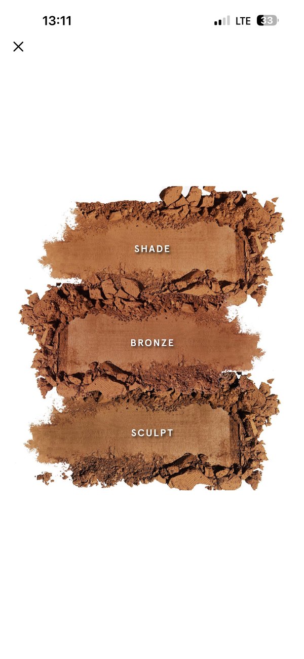 ONE SIZE MADE FOR SHADE BRONZE & SCULPT TRIO PALETTE