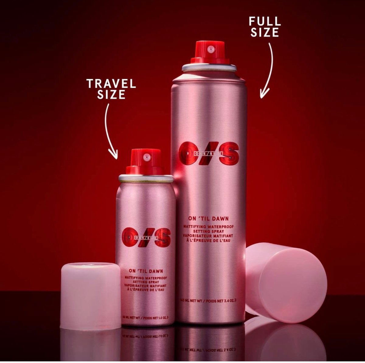 ONE SIZE ON ‘TIL DOWN MATTIFYING WATERPROOF SETTING SPRAY