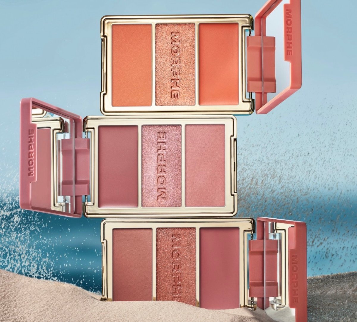 MORPHE CHEEK THRILLS MULTI FINISH BLUSH TRIO