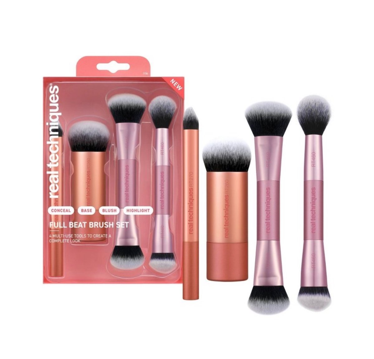 REAL TECHNIQUES FULL BEAT BRUSH SET