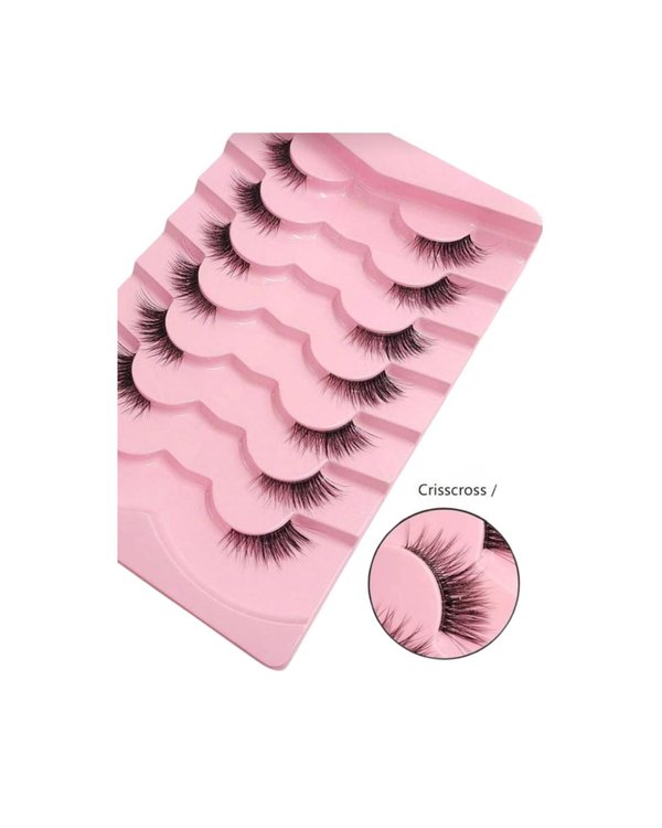 Pestañas Postizas Efecto Foxy Eyes 7 Pares