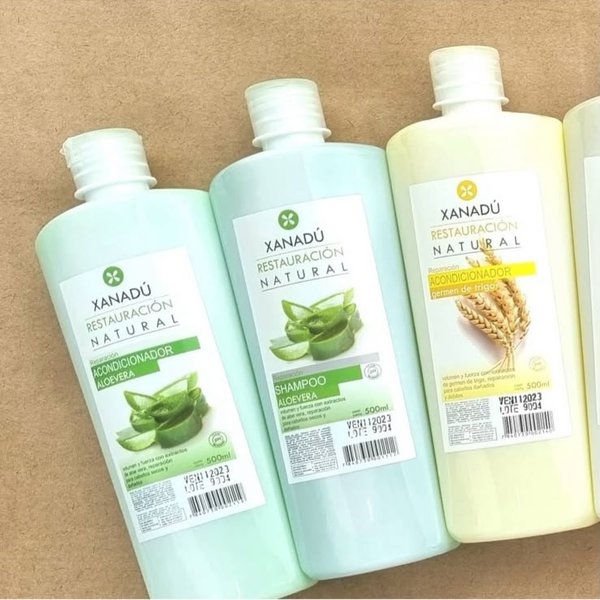 shampoo y acondicionador 500ml