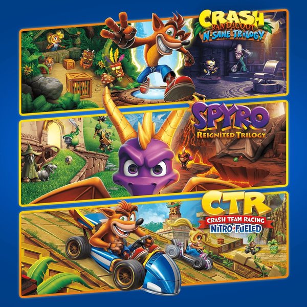 Crash™ + Spyro™ Triple Play Bundle - PS4/PS5 (Digital)