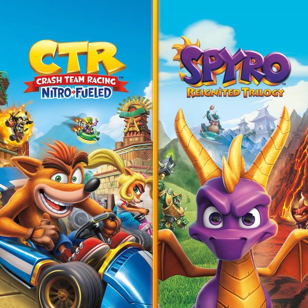 Crash™ Team Racing Nitro-Fueled + Spyro™ Game Bundle – PS4/PS5 (Digital)