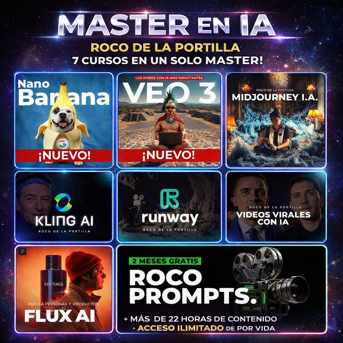 Máster en IA de Roco de la Portilla