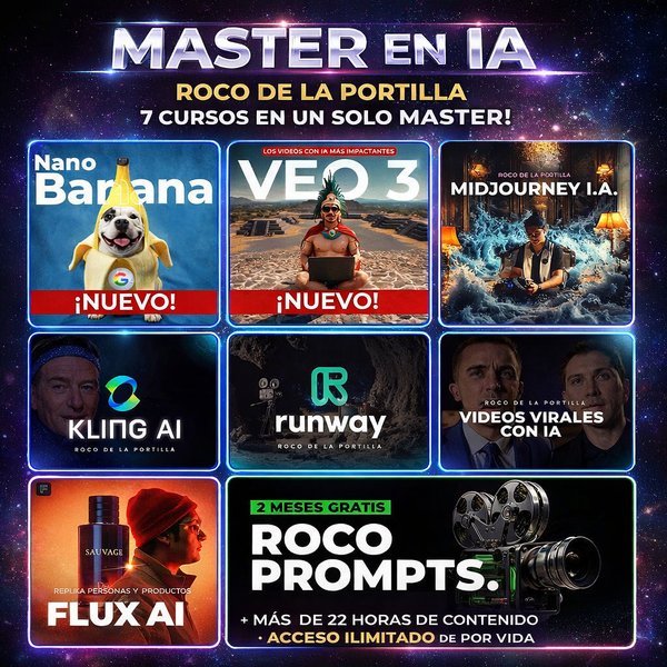 Máster en IA de Roco de la Portilla 