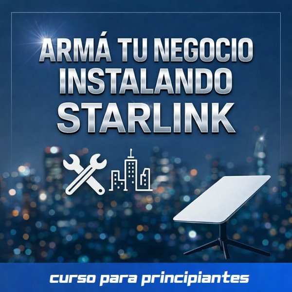 Curso de Instalación de Antenas Starlink e Internet Satelital