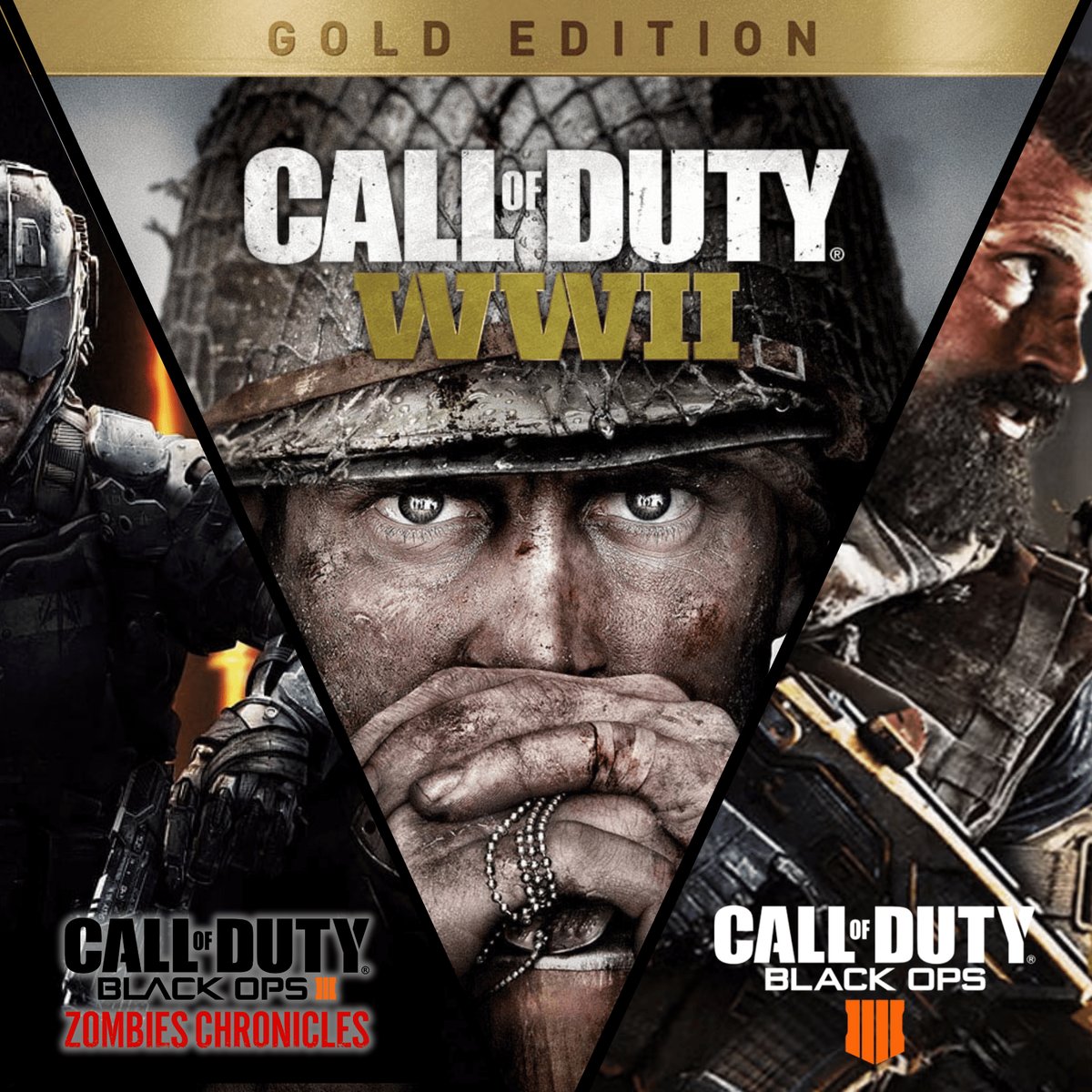 PROMO 3×2 | Call of Duty®: Black Ops 3 + WWII + Black Ops 4