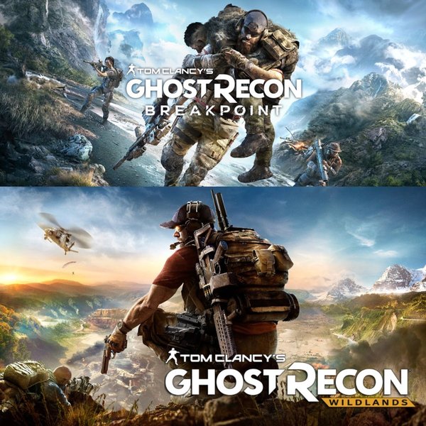Tom Clancy’s Ghost Recon Breakpoint + Wildlands – PS4/PS5 (digital)
