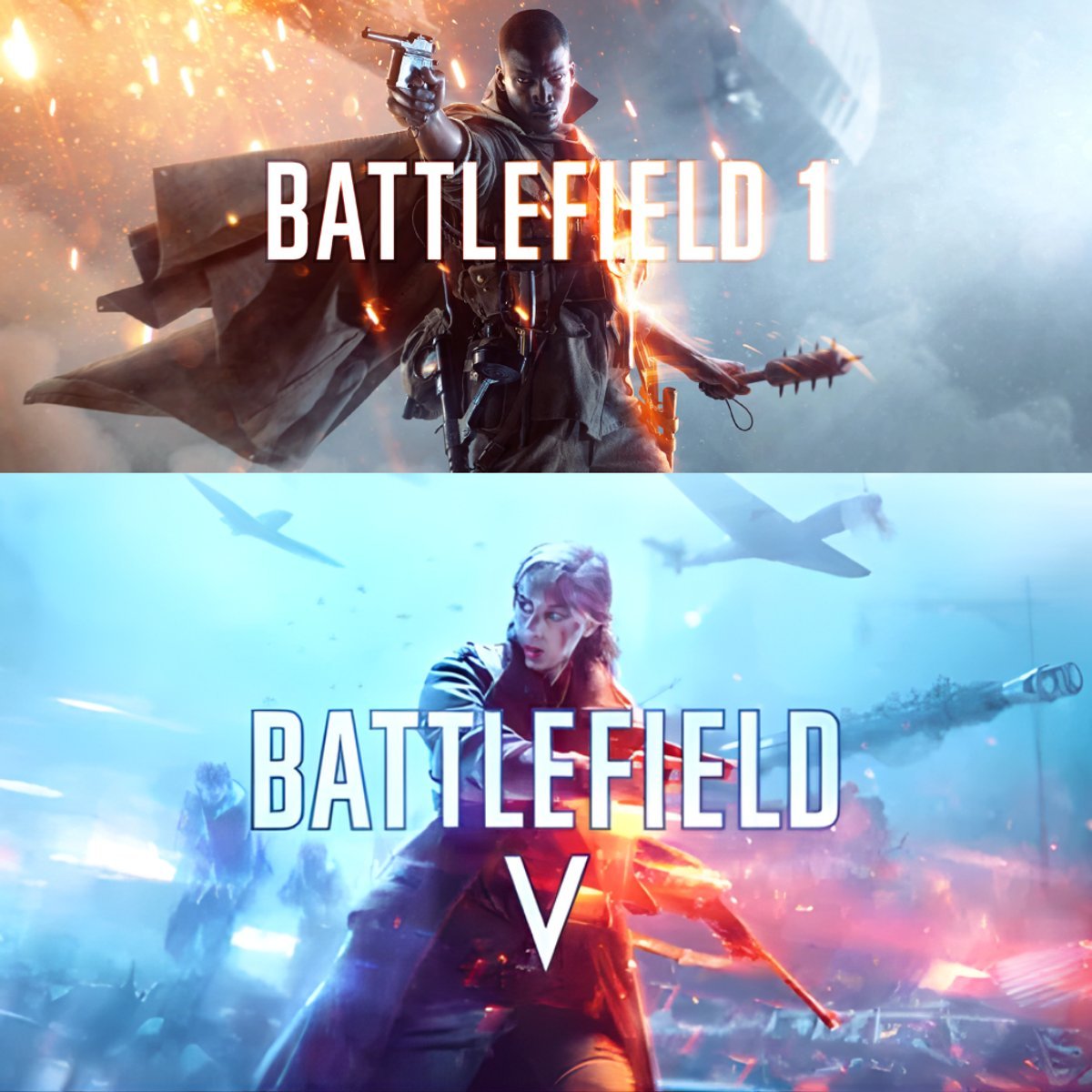 Battlefield™ 1 + Battlefield™ V – PS4/PS5 (Digital)