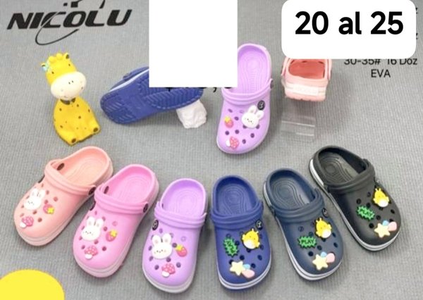 Chanclas infantiles
