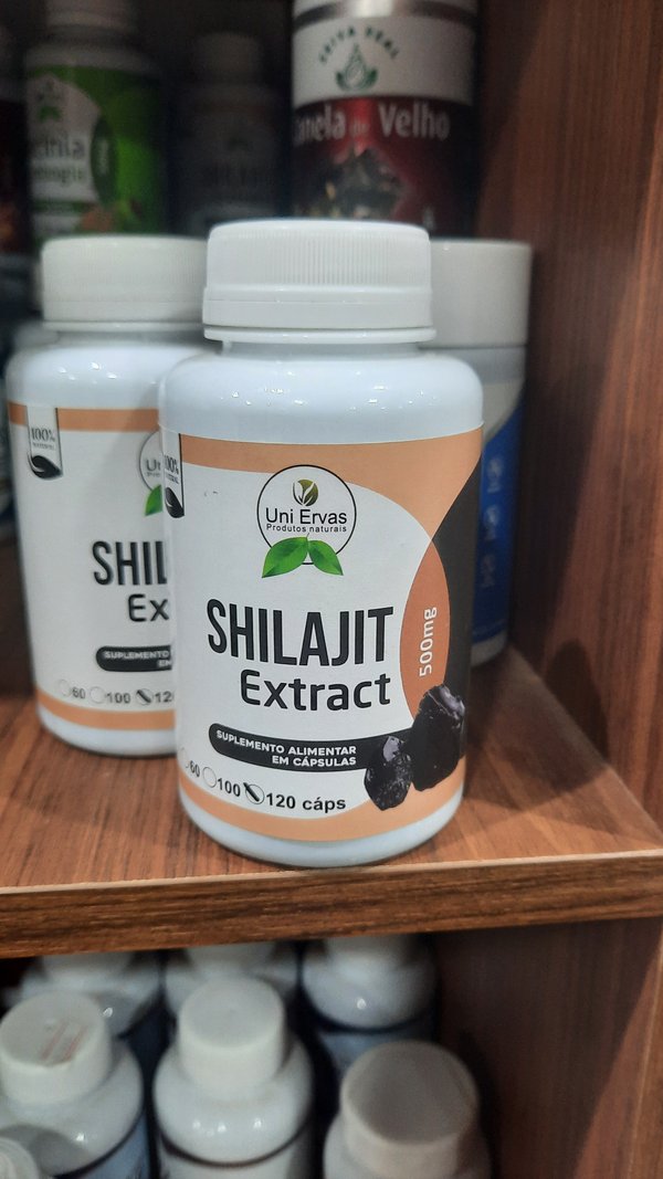 Shilajit Extract 500mg - Vitalidad Natural (60 Cápsulas)