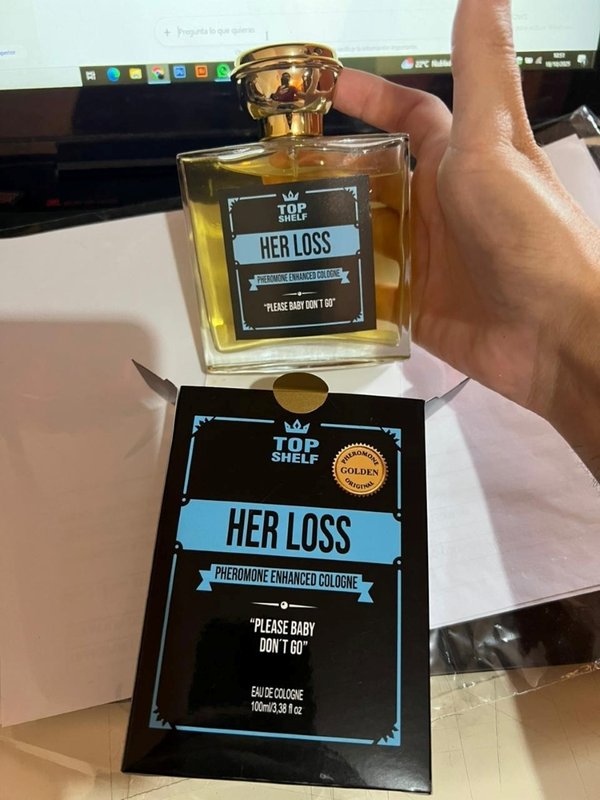 HER LOSS GOLDEN 2.0 ⚡ Magnetismo Real (100ml)