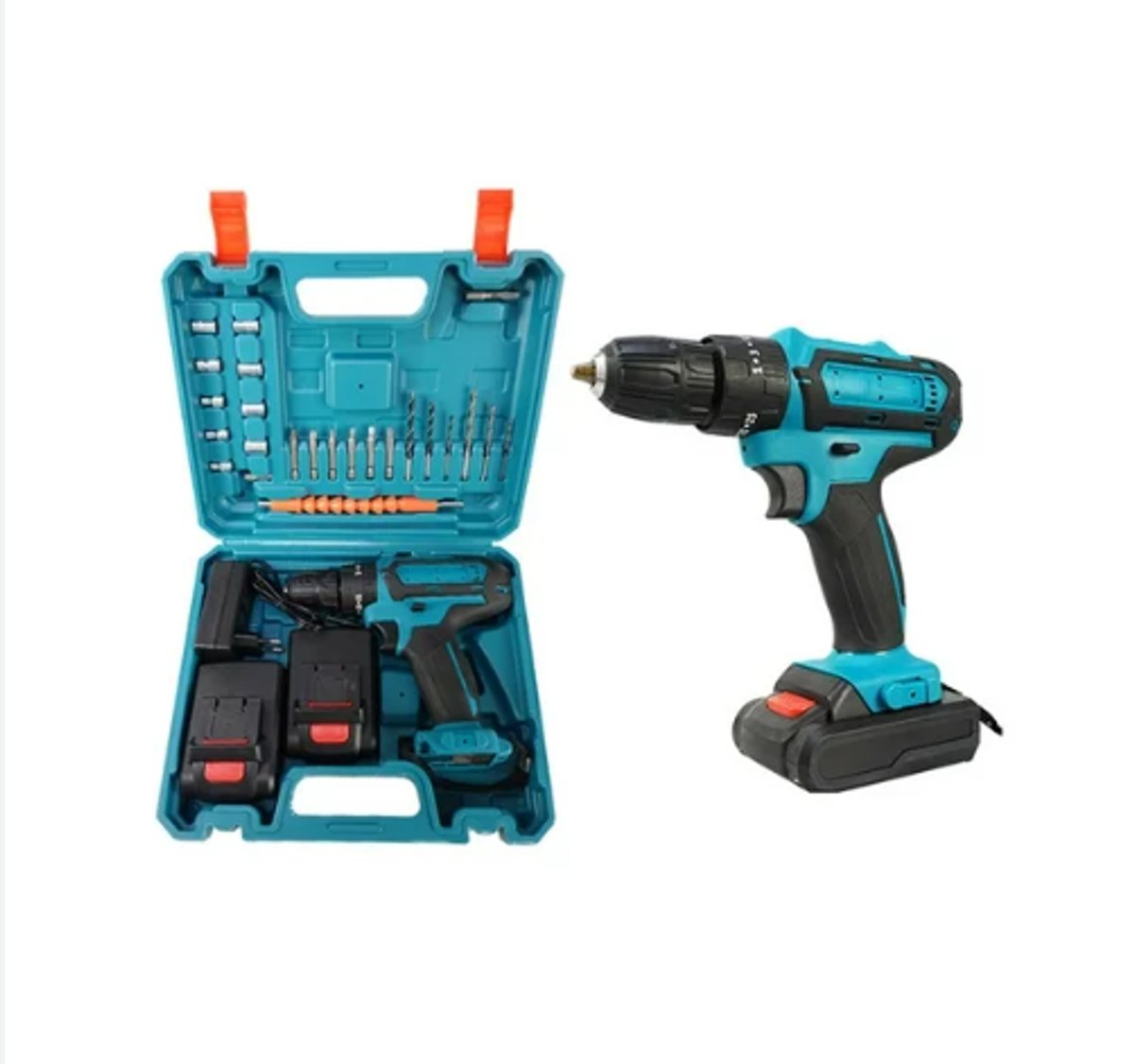 TALADRO ATORNILLADOR CON PERCUTOR 12v - 2