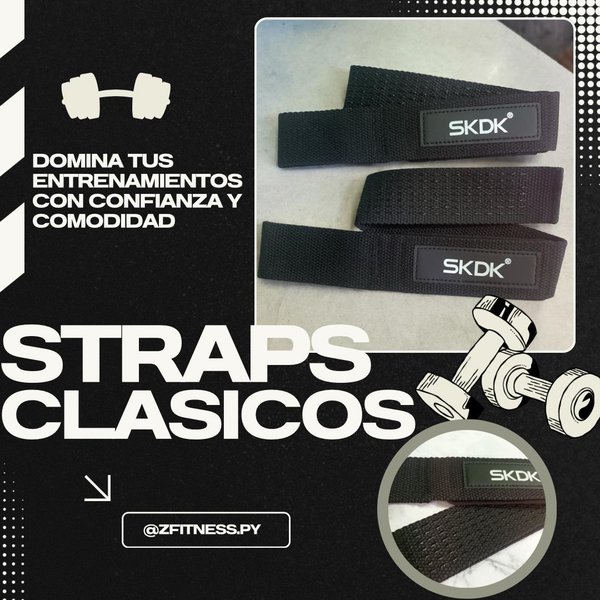 straps clasicos negros