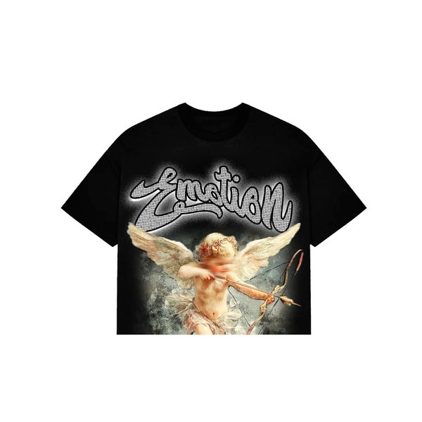 Black “Seaside” Tee