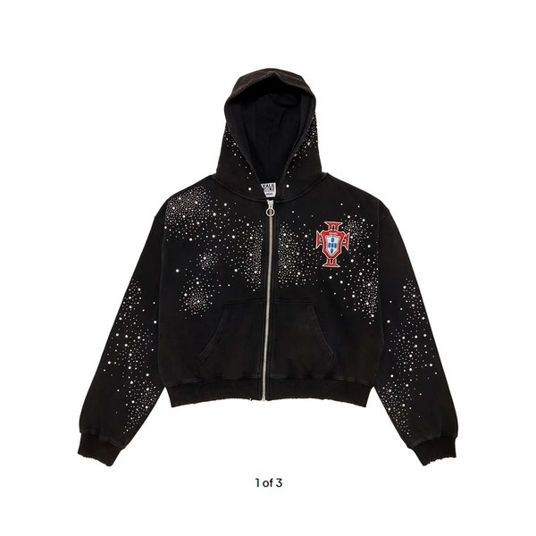 Vale Forever Pluto Custered Zip Up 'Black'