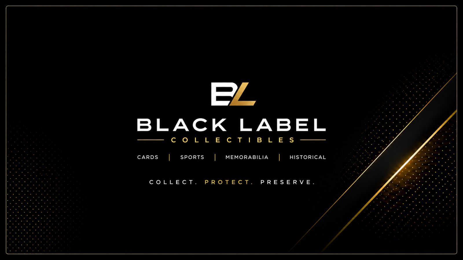 Black Label Collectibles — banner